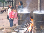 Doña Isabel cooking